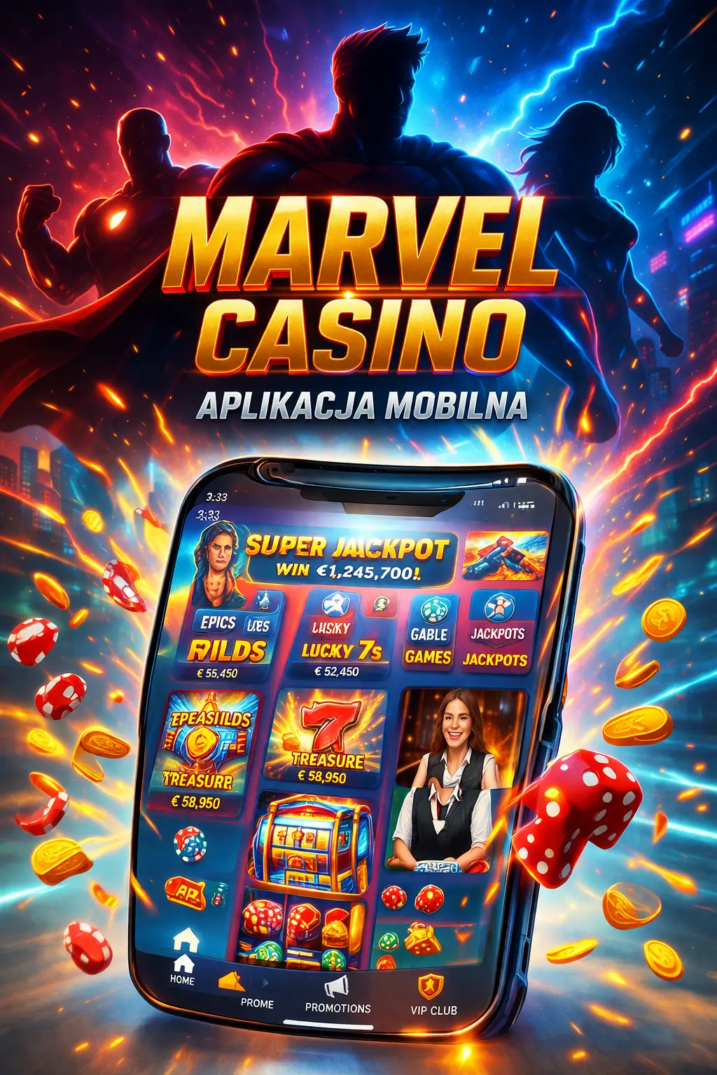 Marvel Casino na Telefon 2026 – Wszystko, Czego Potrzebujesz Poza Aplikacją